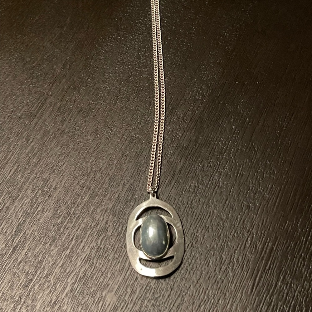 Silver necklace